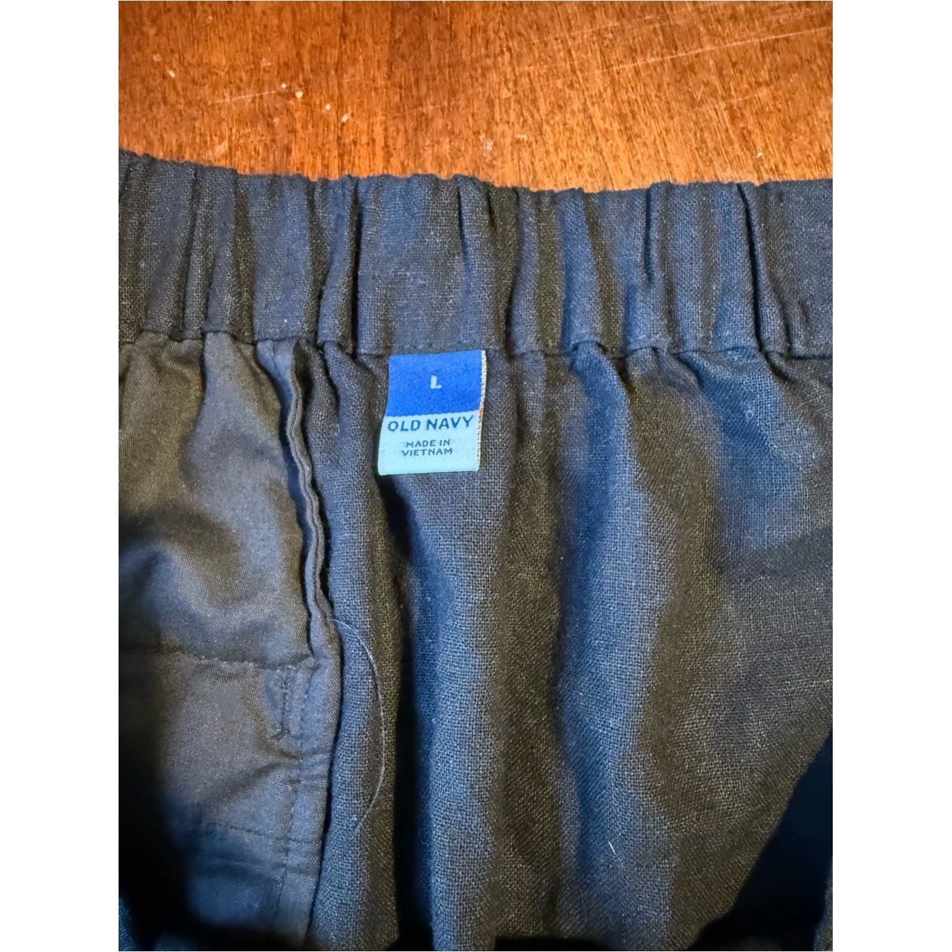 Old Navy Black Mini Skirt Linen Blend – Classic A-Line