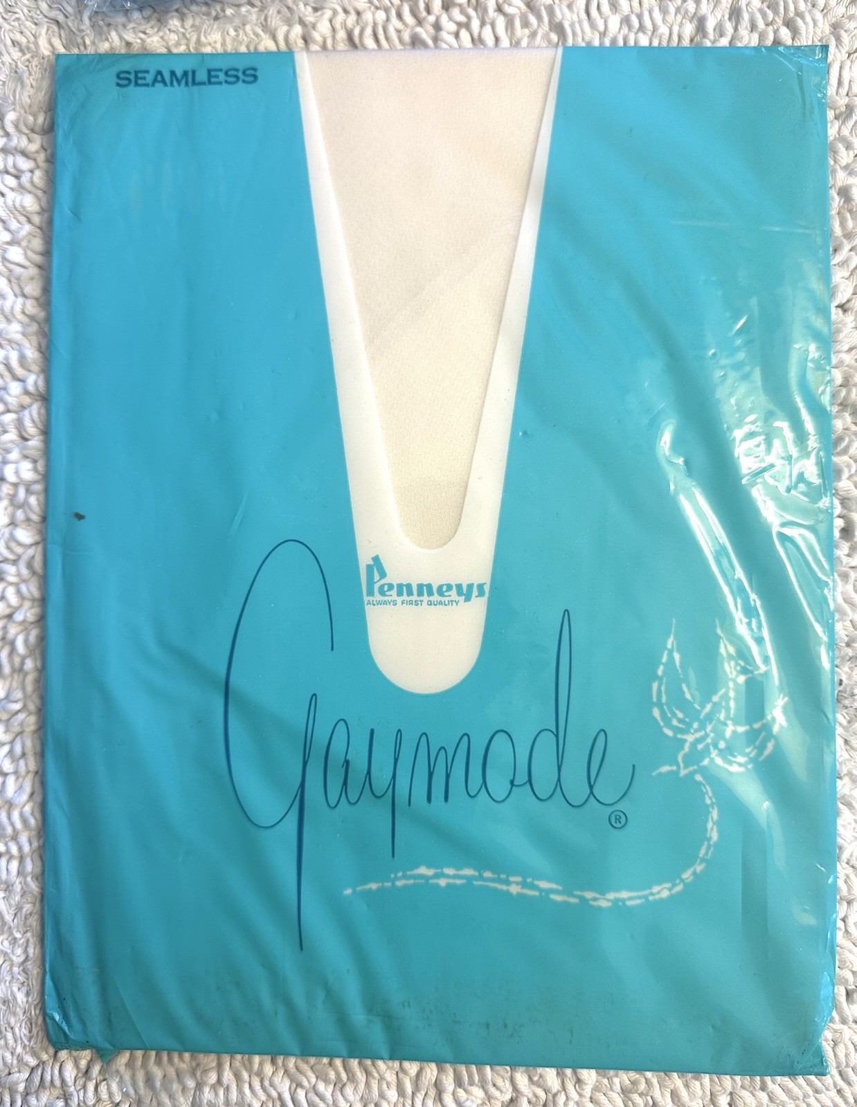 J.C. Penney’s Gaymode seamless nylon Stockings, 10 1/2 avg.
