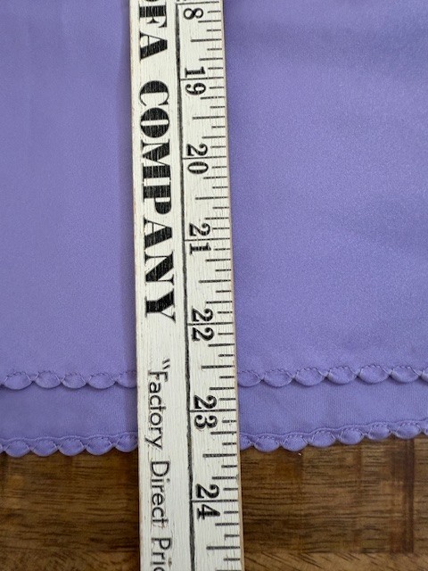 Blanche Half Slip Style 0222 Womens Size Large 25 in Length Purple USA Vintage
