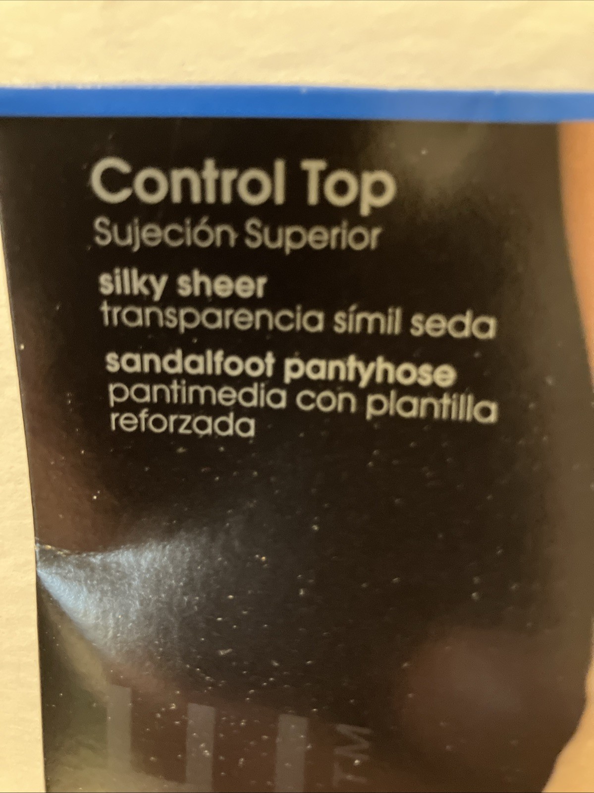 Vintage George Silky Sheer Control Top Pantyhose Oatmeal Plus Made In Italy New