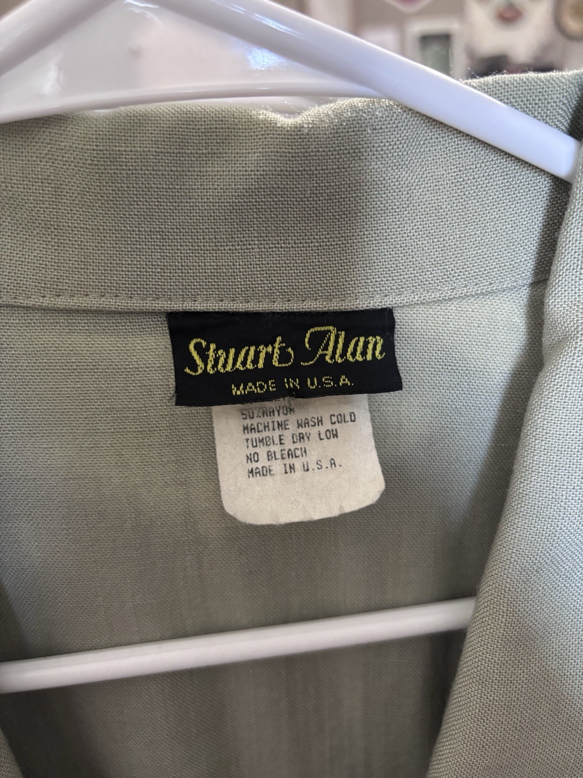 Vintage Stuart Alan button-front Dress