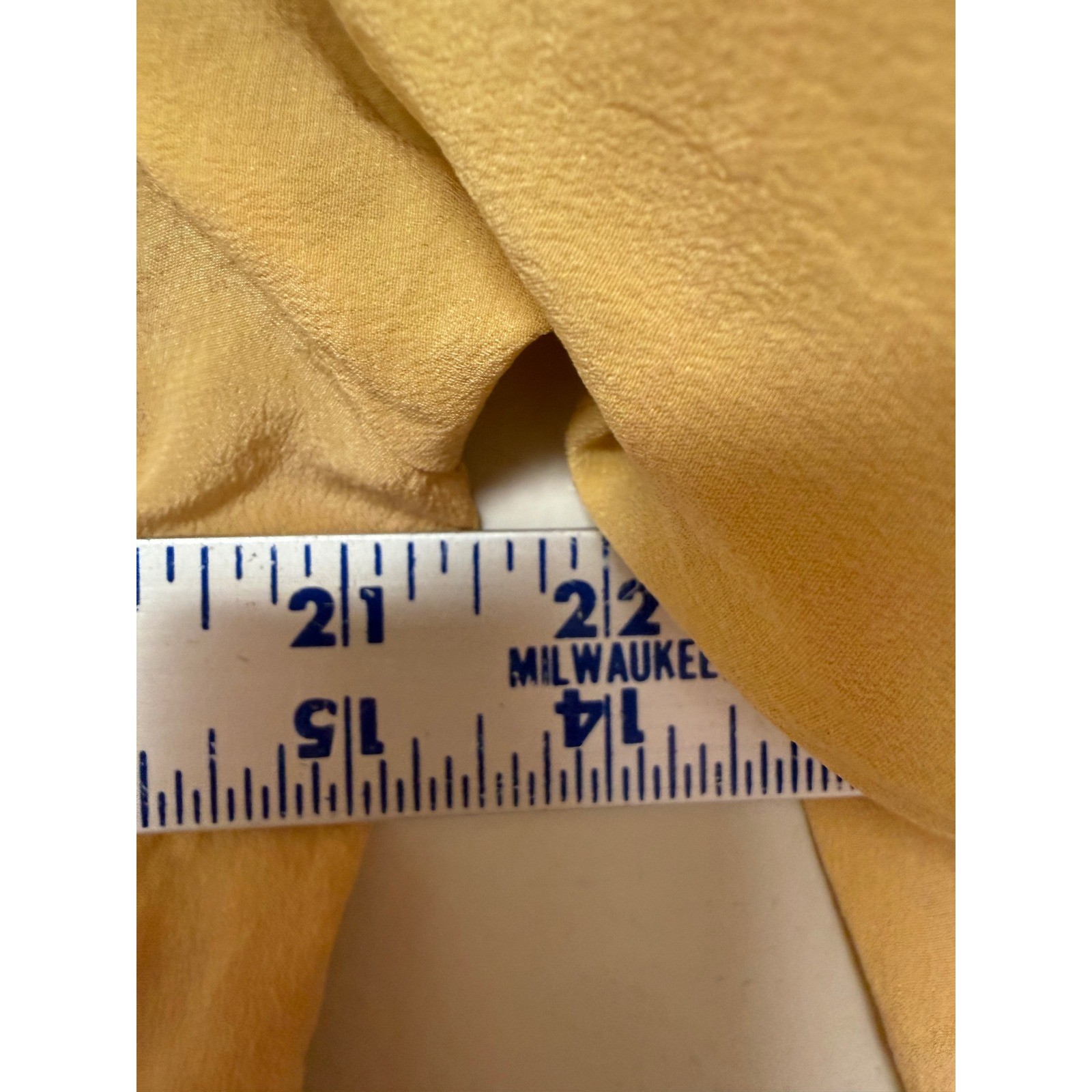 Piero Pura Seta Blouse Womens 42 Peach Silk Vintage Made in Italy Fair Blouson