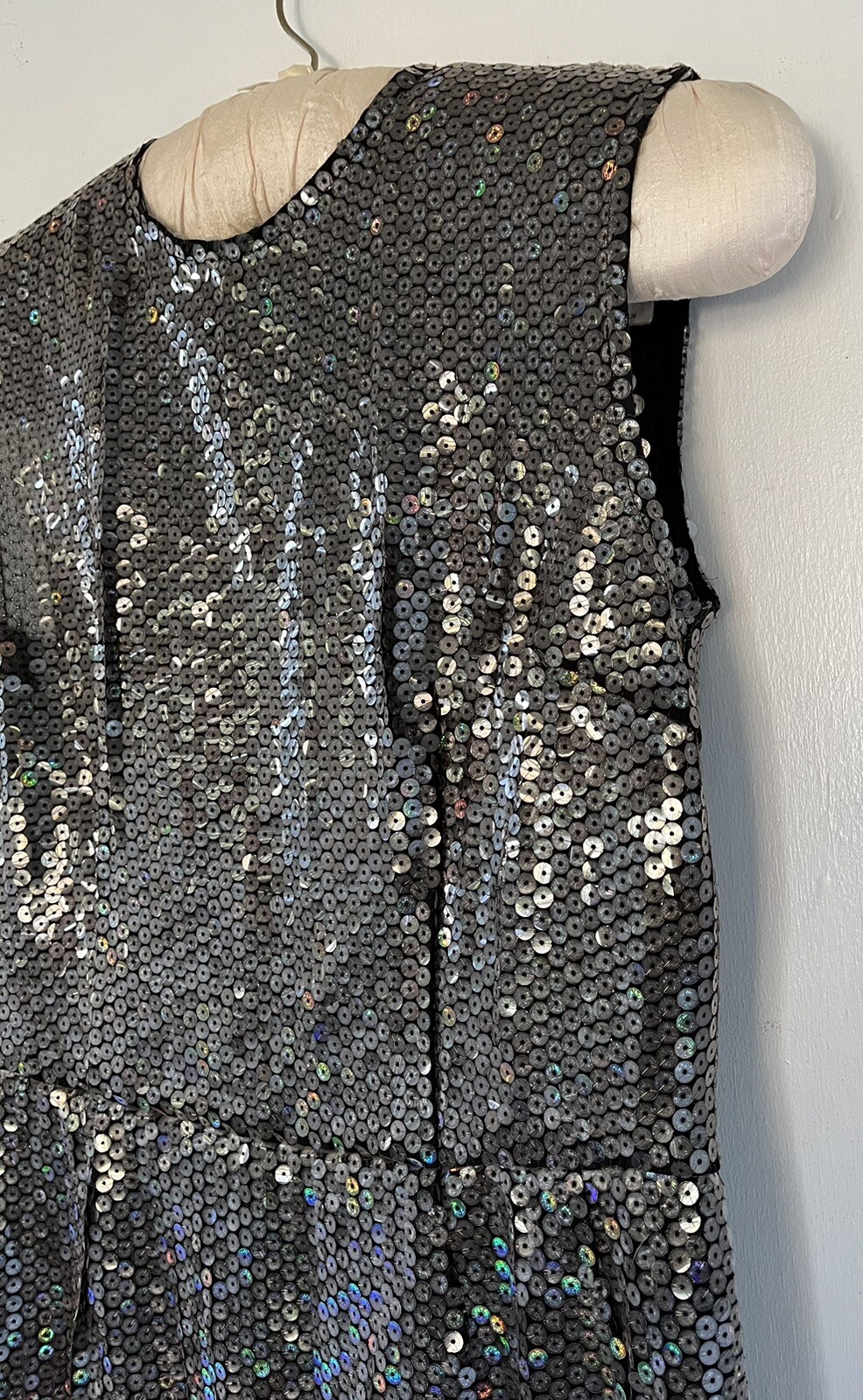 Comme Des Garcons 1999 A/W Runway Sequin Sheath Cocktail Evening Dress