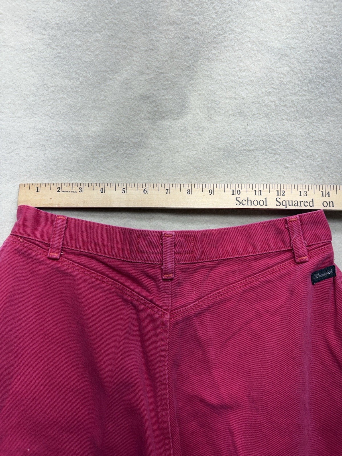 Vintage Wrangler Silverlake High Waisted Hot Pink Western Jeans USA 28”