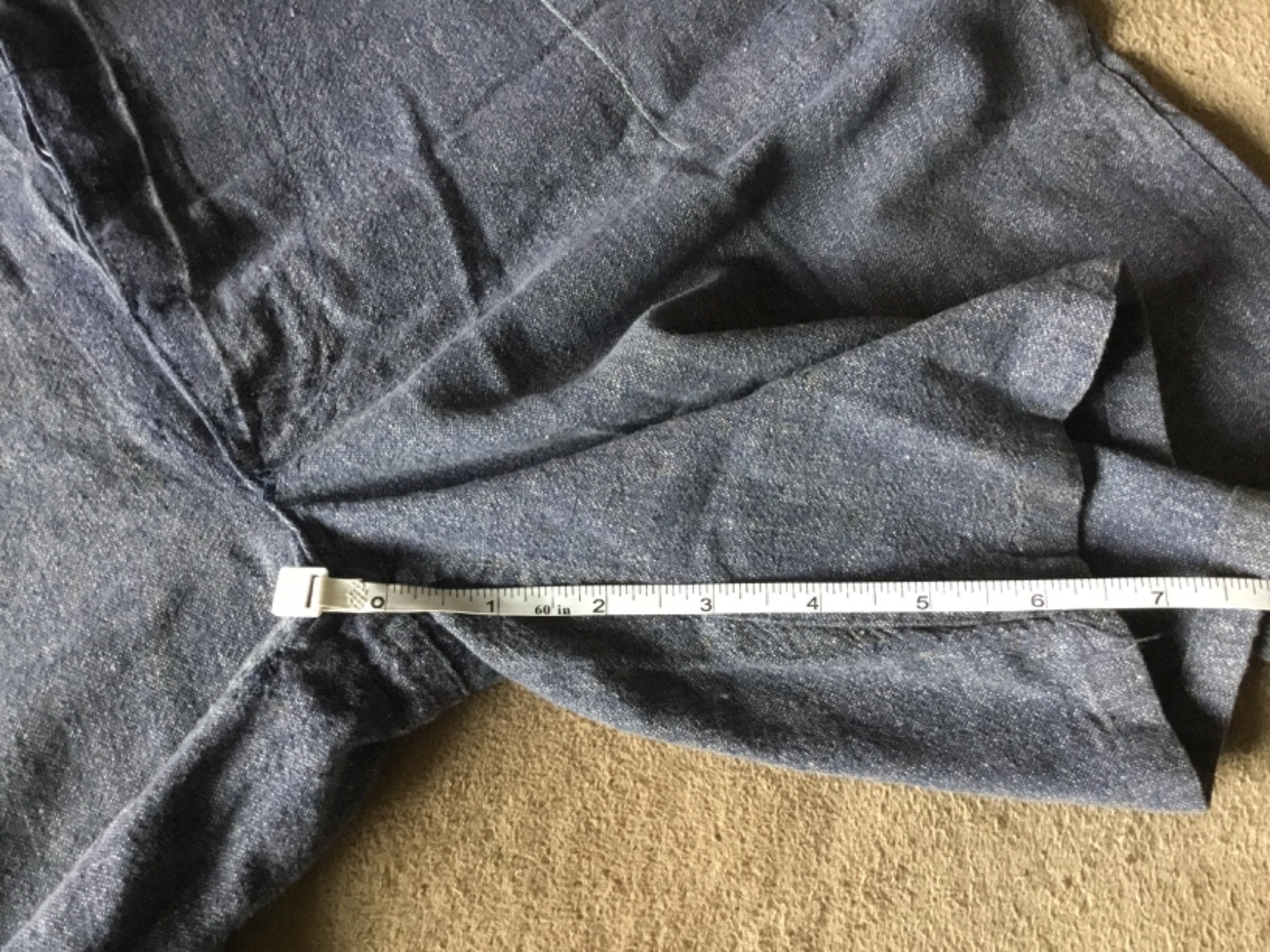 Original 1930’s – 1940’s blue Cotton summer beach shorts 28’’waist