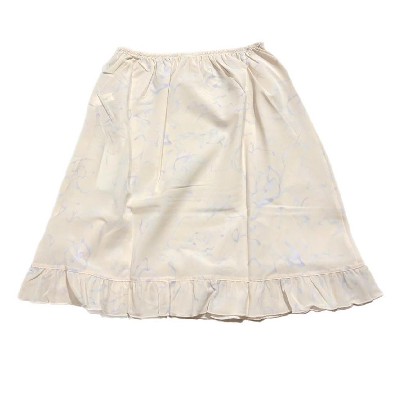new chloe marble pink slip skirt s petticoat ruffle