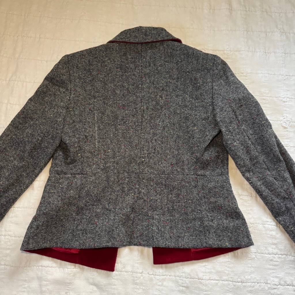 Gianni Versace Couture Wool Matching Suit Blazer and Skirt • Size: 40 / S
