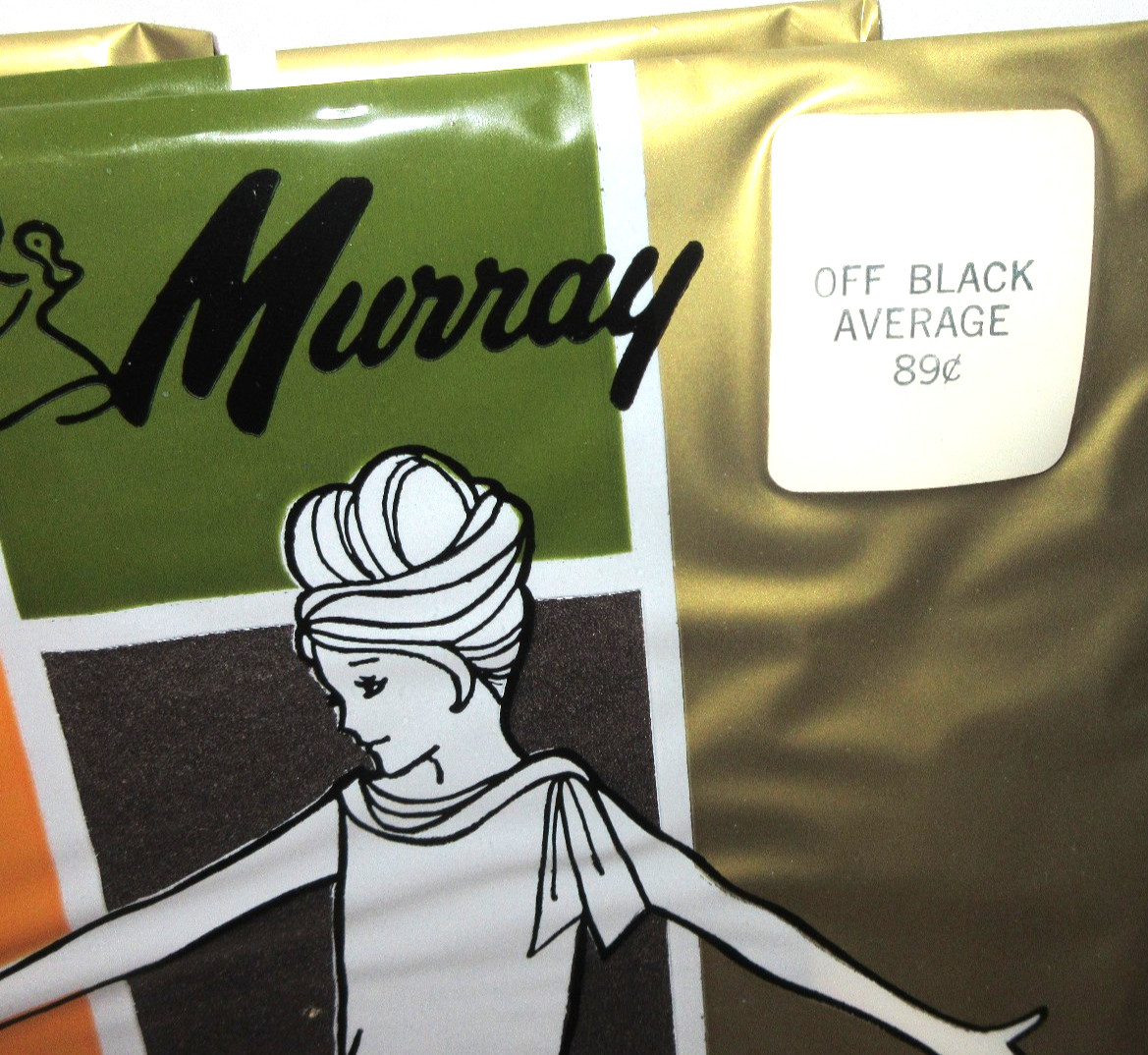 Vintage Arthur Murray Off Black Seamless Nylon Stockings 60s Off black Avg LOT