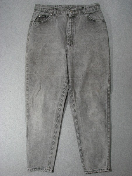 SK05423 USA VINTAGE 1980s **LEE RIDERS** RELAXED FIT WOMENS JEANS sz16M GRAY