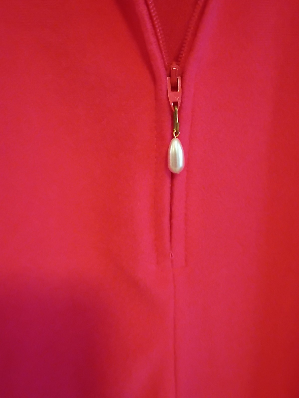 Vtg Elegant David Brown California LONG Red Soft House Dress Gown Robe Petite S