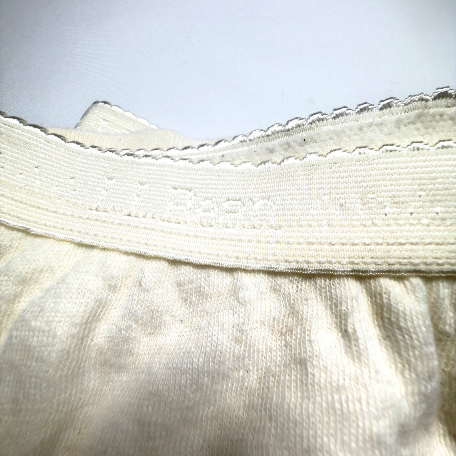 L.L.Bean Vintage Wool Blend Double Layer Thermal Long Underwear Pants Small
