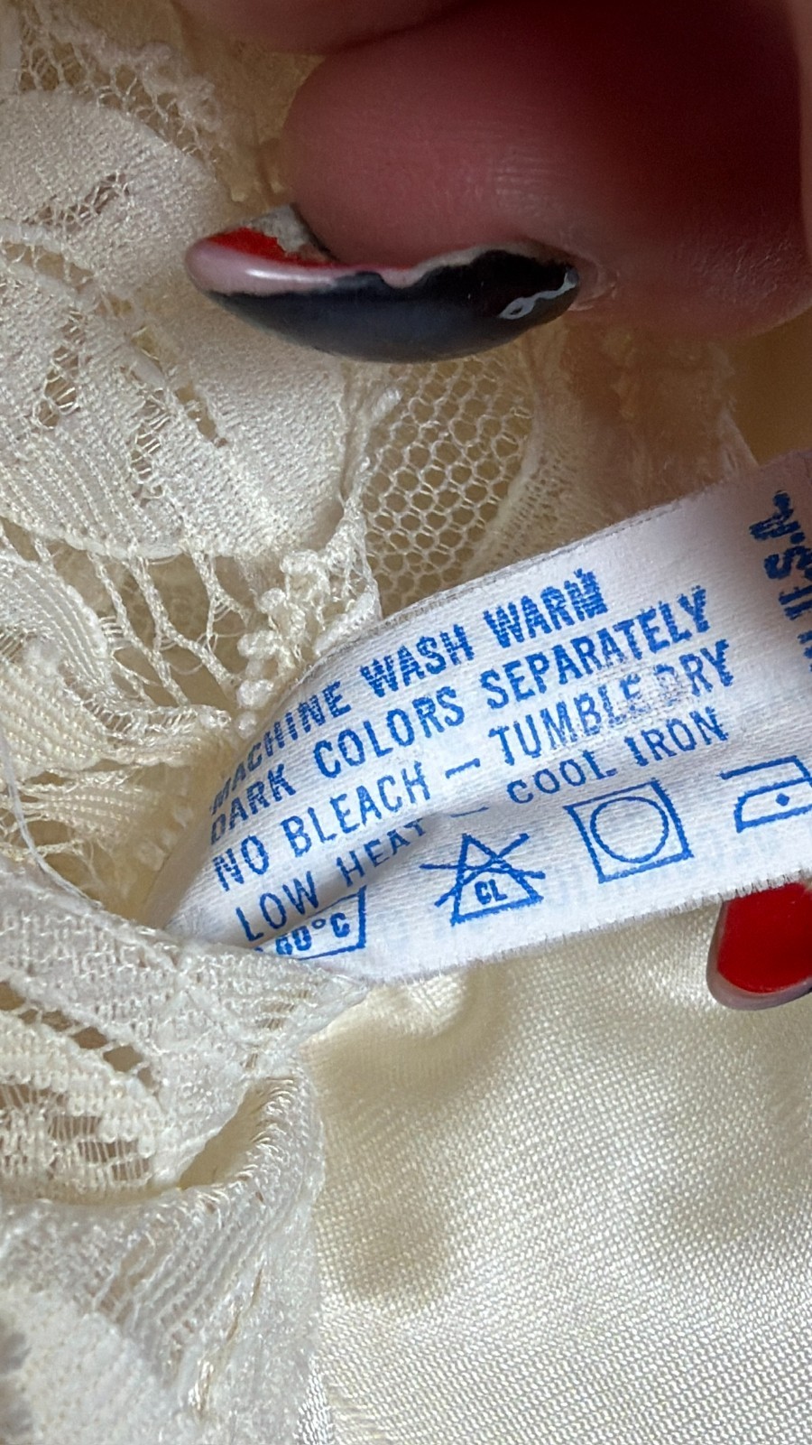 Vanity Fair Womens Slip Size Small – 34 Ivory Lace Bodice Adjustable Luxe VTG