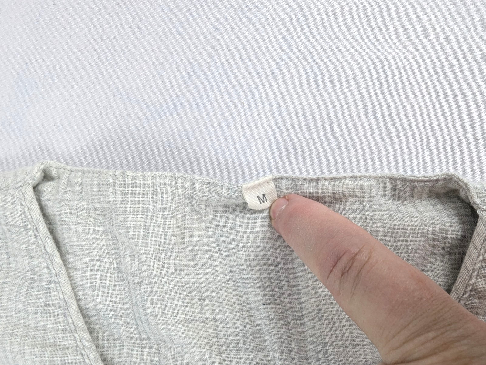 Vintage Asian Cotton Gauze Pajama Set marked Medium But More Like Sm Or X-Sm