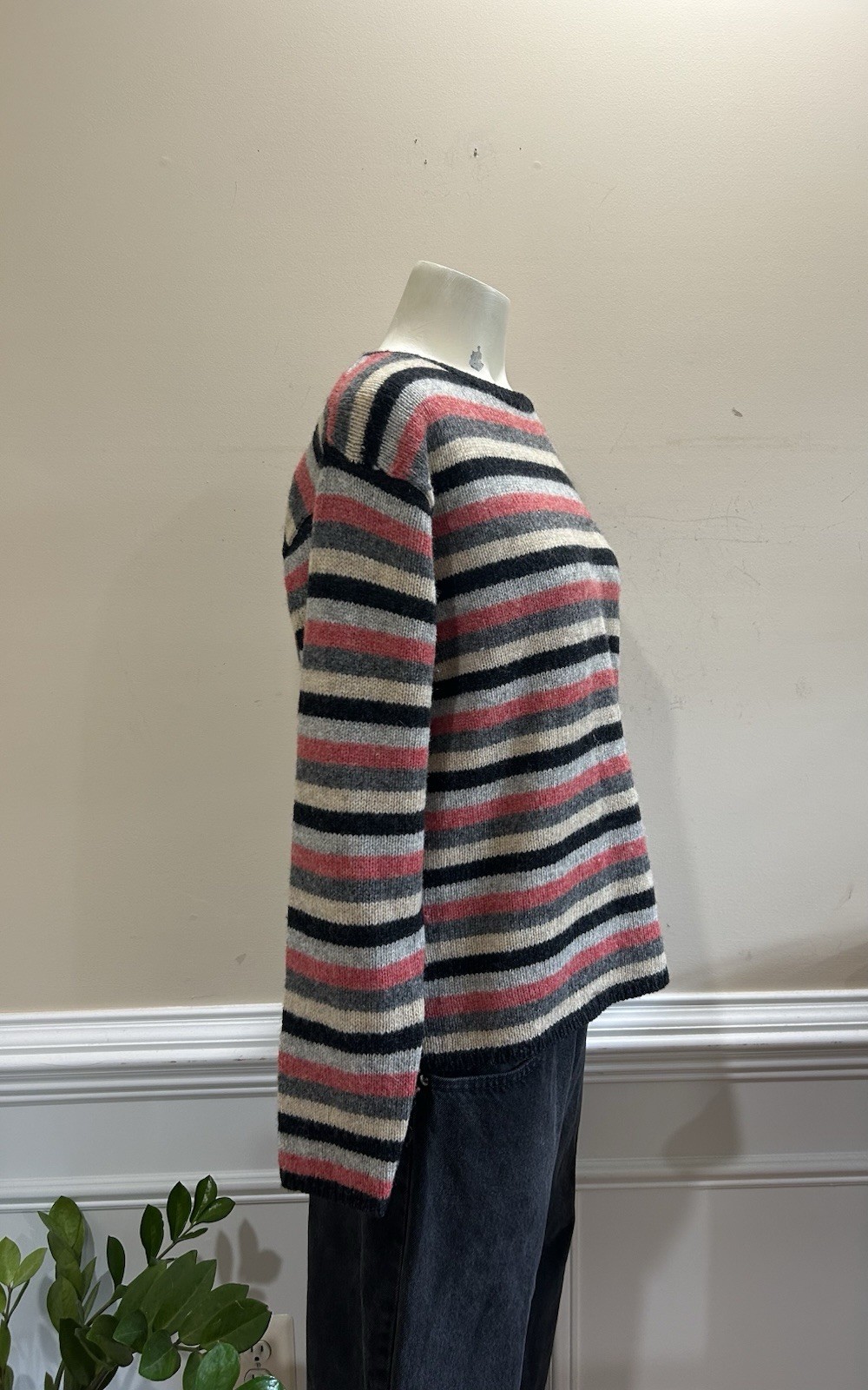 Vintage Reference Point Wool Shetland Sweater Women Size Large