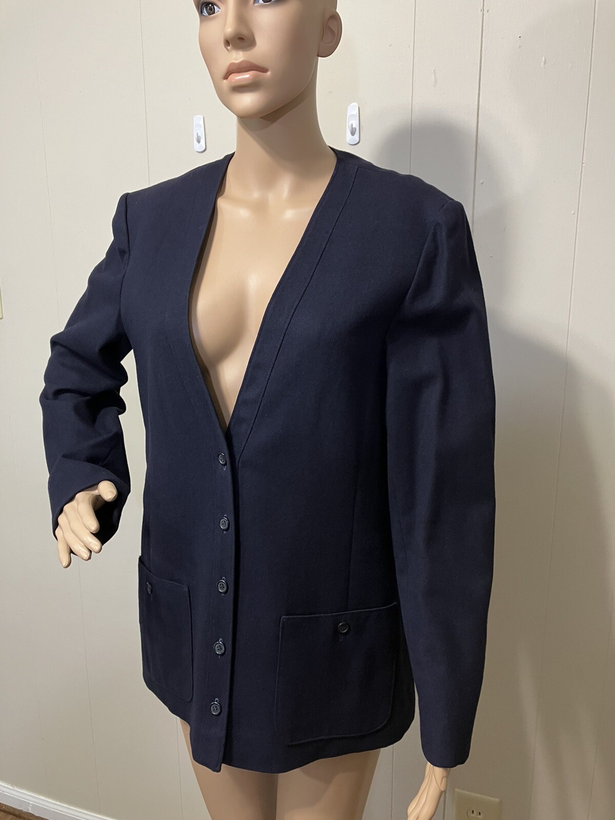 US Vintage « Pendleton » Fully Lined Wool Cardigan Blazer/Jacket Bust Size 40 inch
