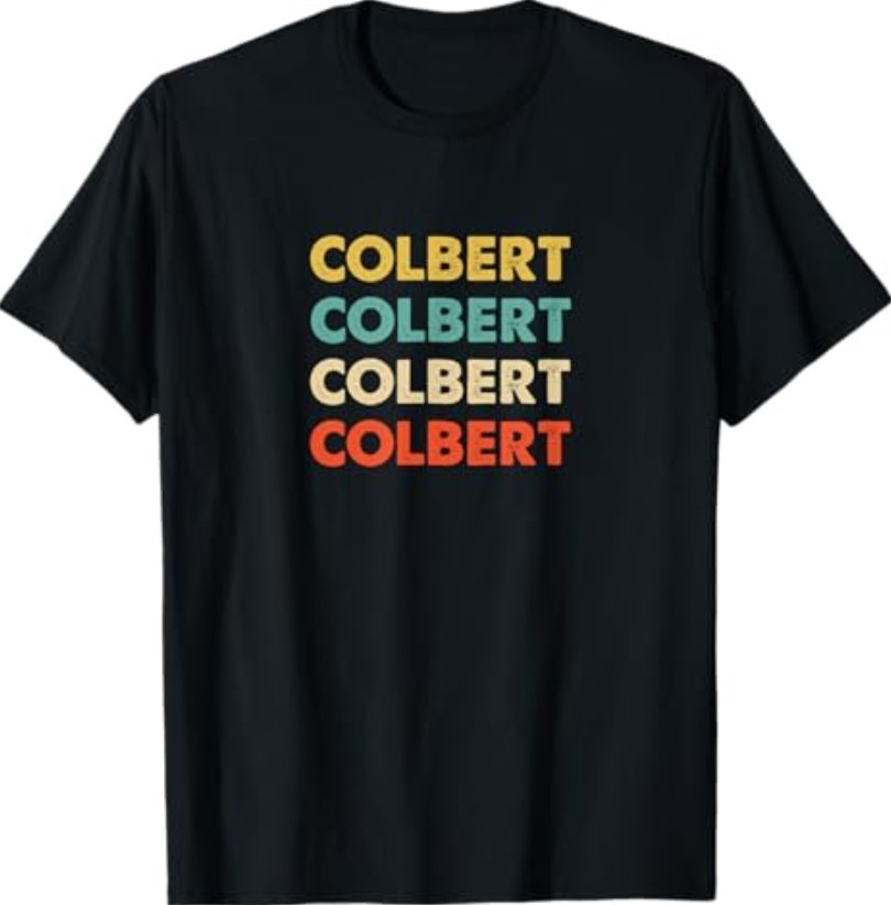 Colbert Name T-Shirt