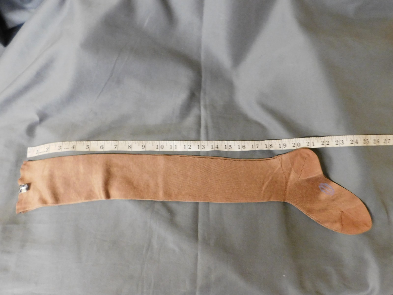 Vintage Tan TRIMFIT Stockings Size 8 1/2 1940&rsquo;s NWT #17