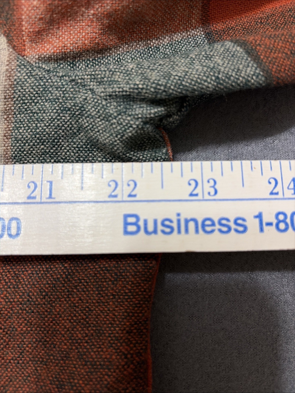 Vintage 50s Pendleton 49er Wool Rare Autumn Orange Green Plaid Chore Coat LG
