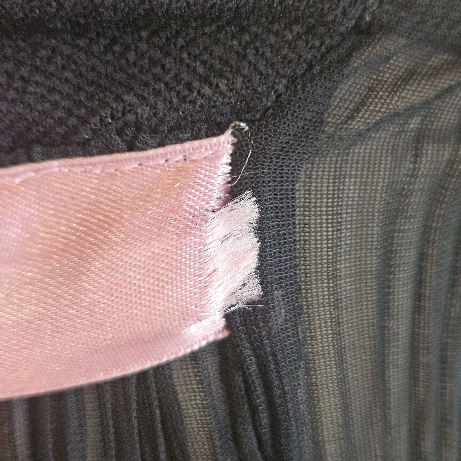 Vintage Y2K Sheer Black Cami Victoria&rsquo;s Secret Sz S