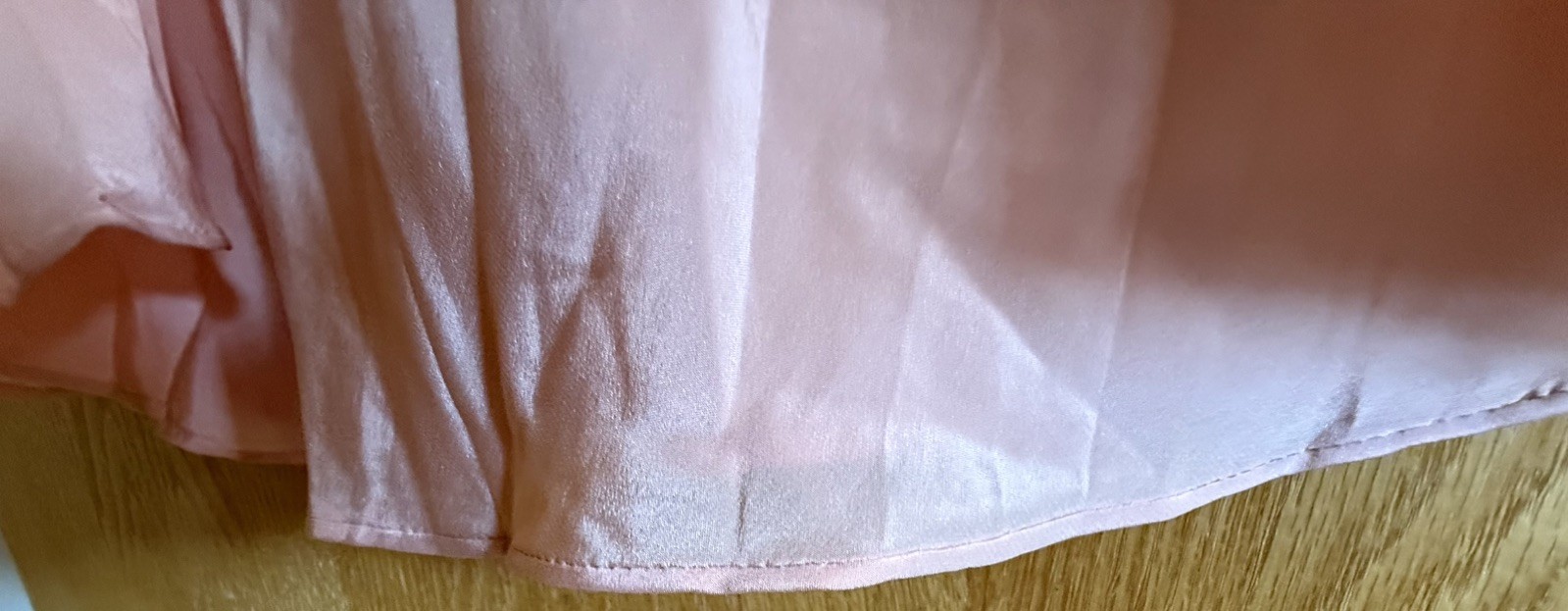 Vintage 1940&rsquo;s Italian 100% Silk Handmade Peach/Pink/Coral Nightgown Never Worn