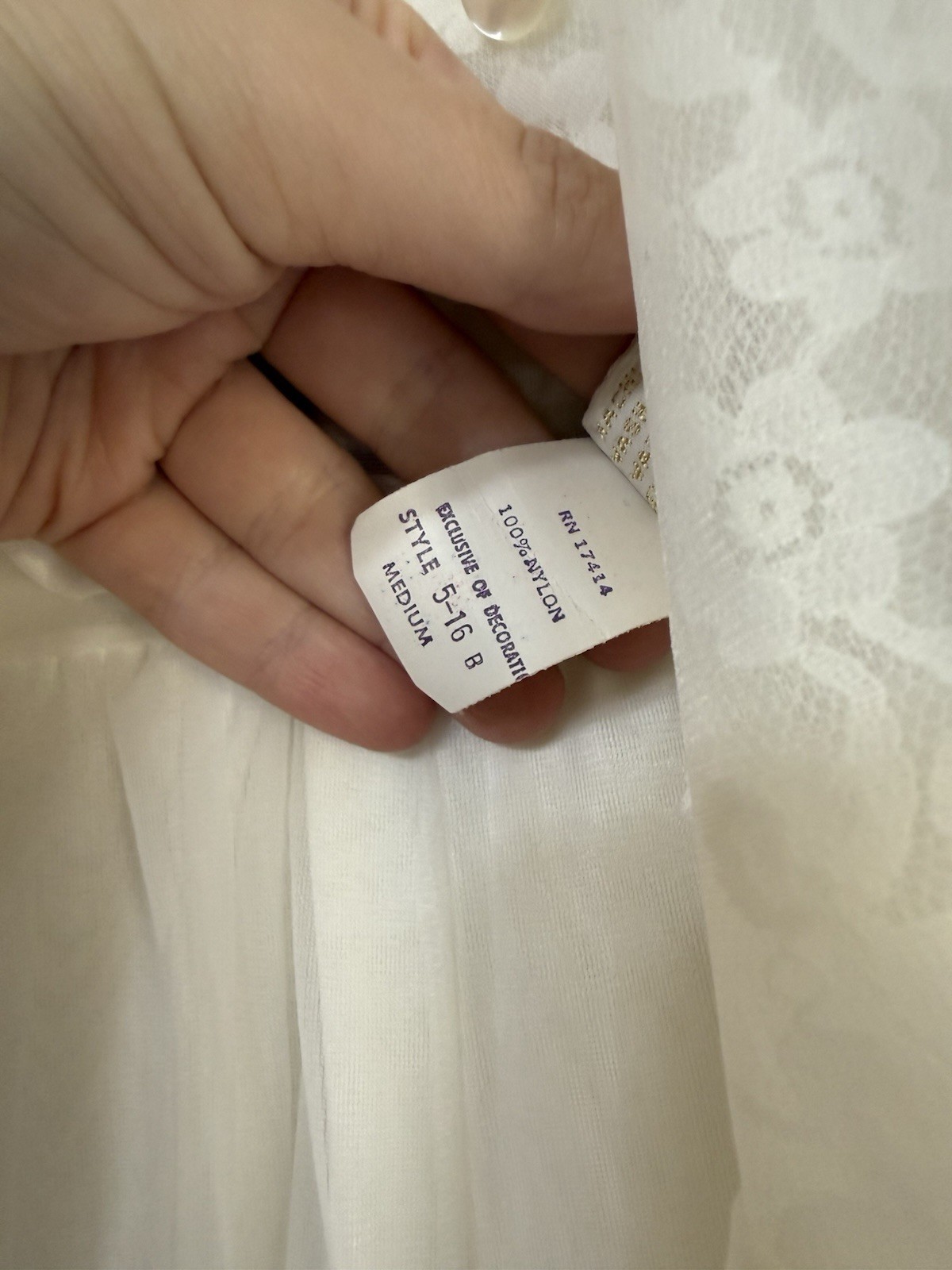 Union Tag Miss Elaine Bridal Peignor Gown Robe Set – Vintage