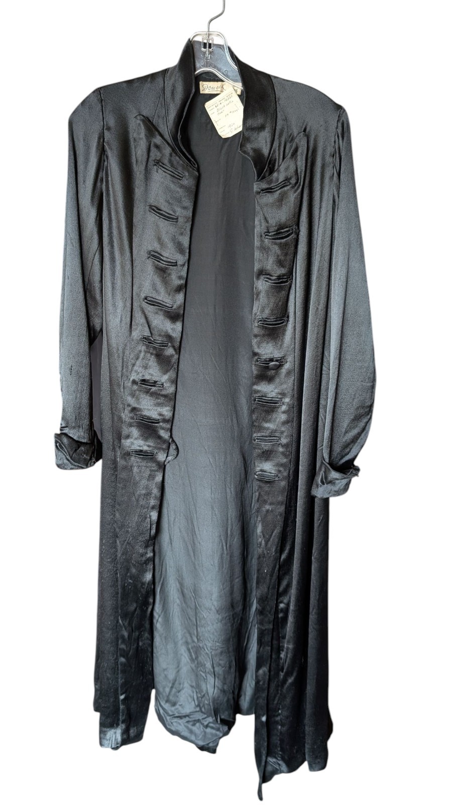 Jacques Doucet Paris 1924 Haute Couture Opera Coat Museum Deaccession Provenance