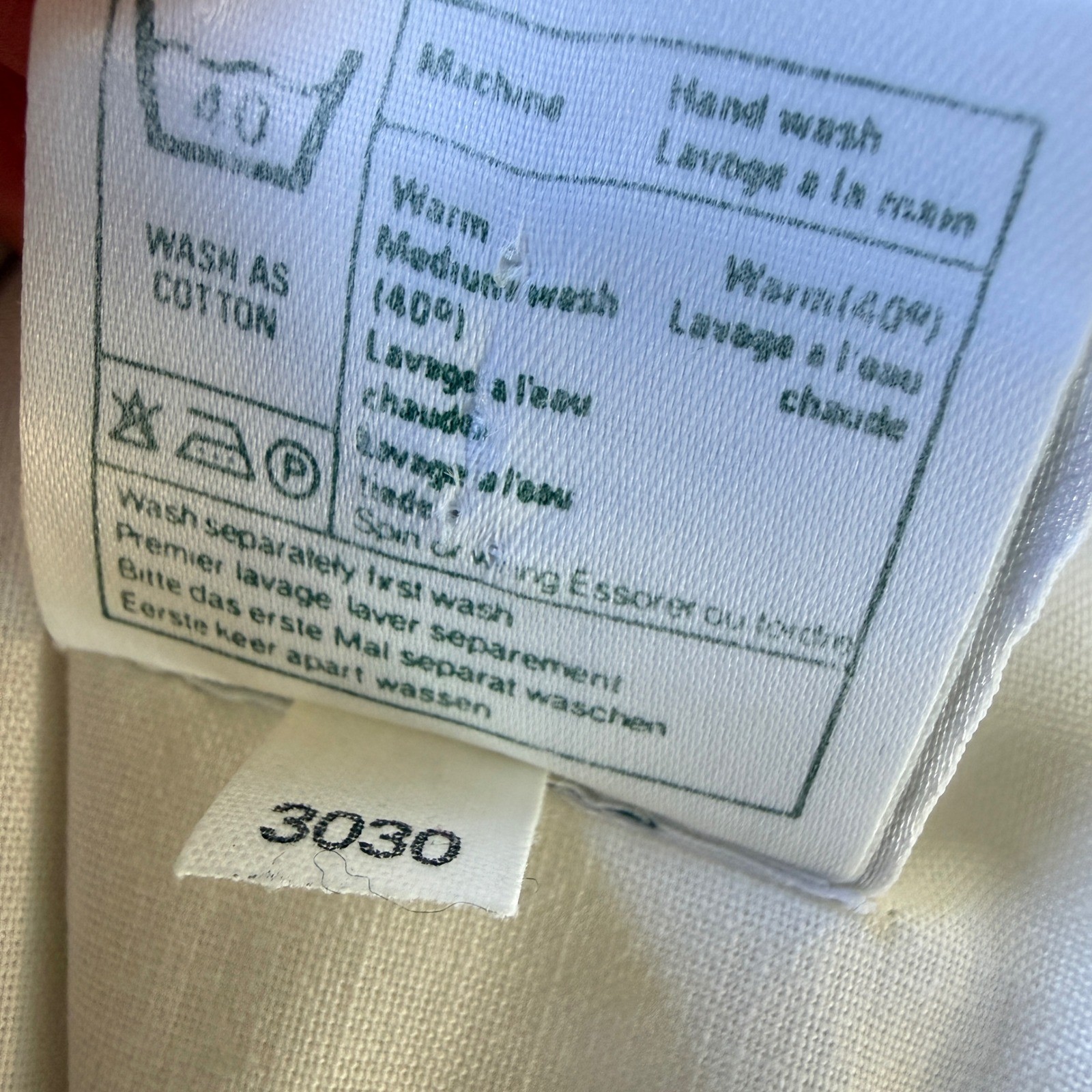 Laura Ashley Dress Womens 10 Cream Vintage 80s Cotton Puff Sleeve Midi V-Neck