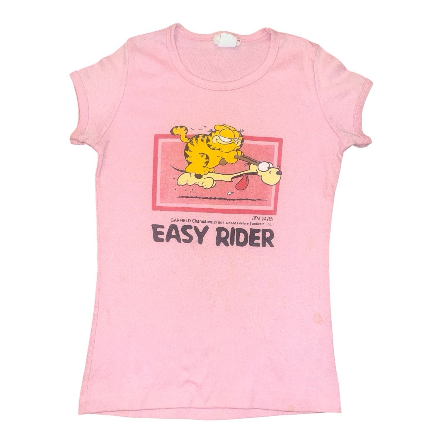 Vintage 1978 Garfield Easy Rider Jim Davis Brandywine Of California Top
