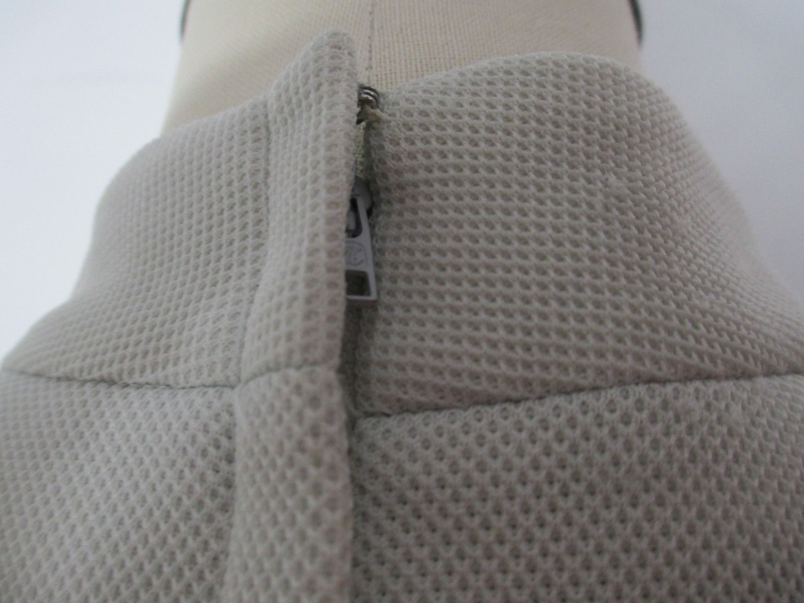Vintage Gray, Brown Everyday Dress Honeycomb Double-knit, Very nice, Size M