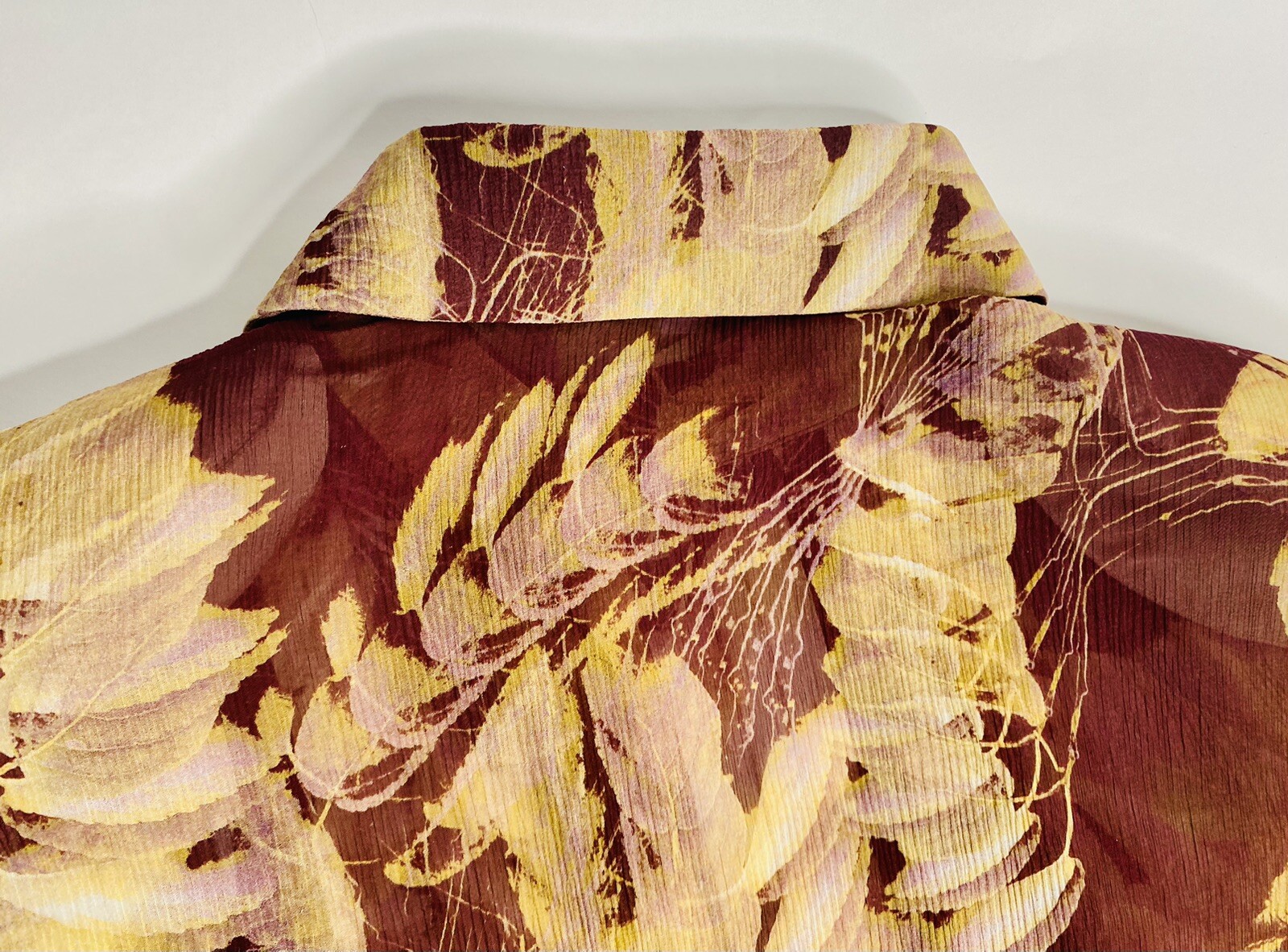 Christian Lacroix Collection 1990s Vintage Silk Blouse Sz 6 M (42)