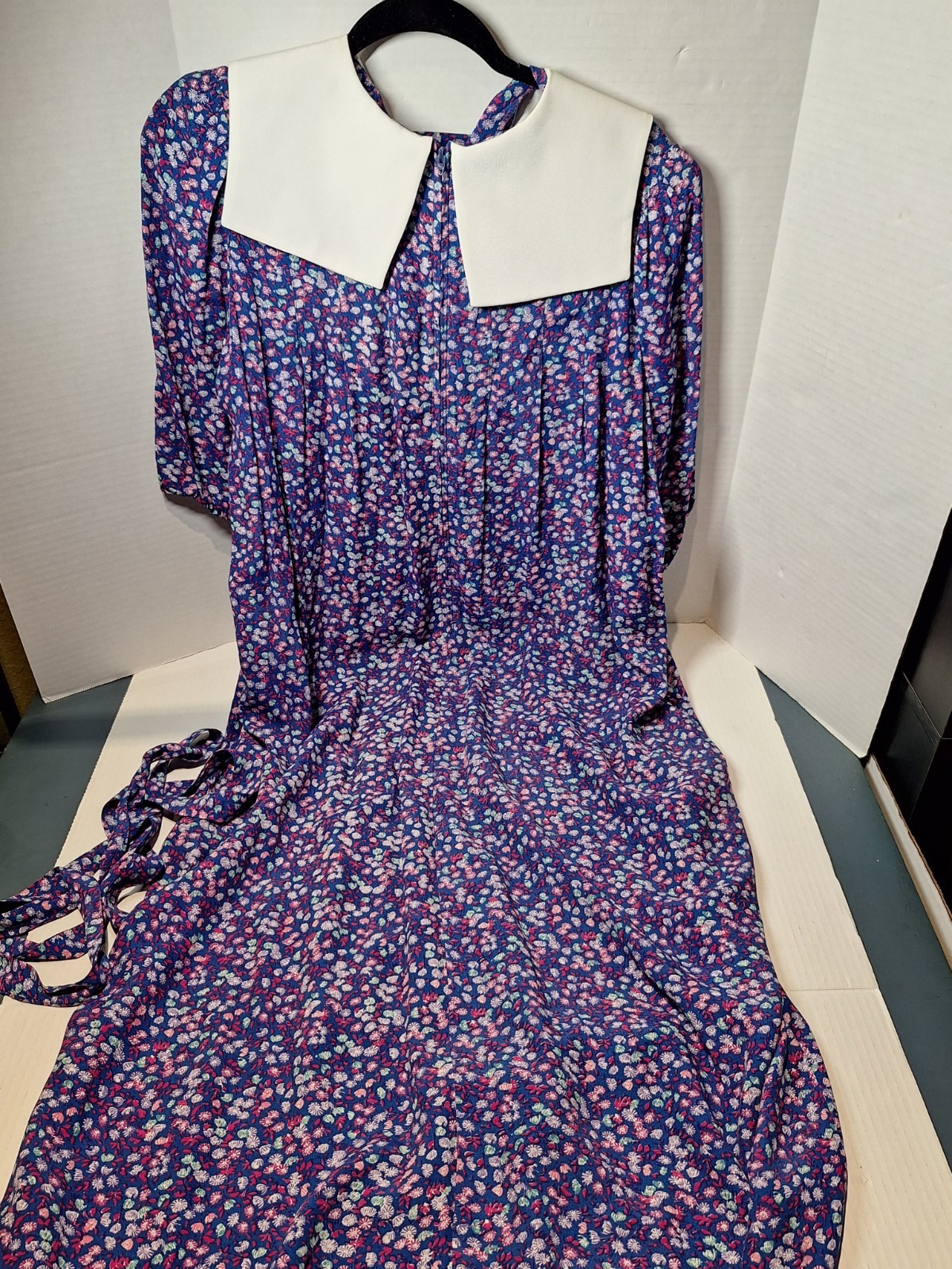 Vintage Karin Stevens By Steven Stoller Dress, Woman&rsquo;s 12, Cotton Belnd