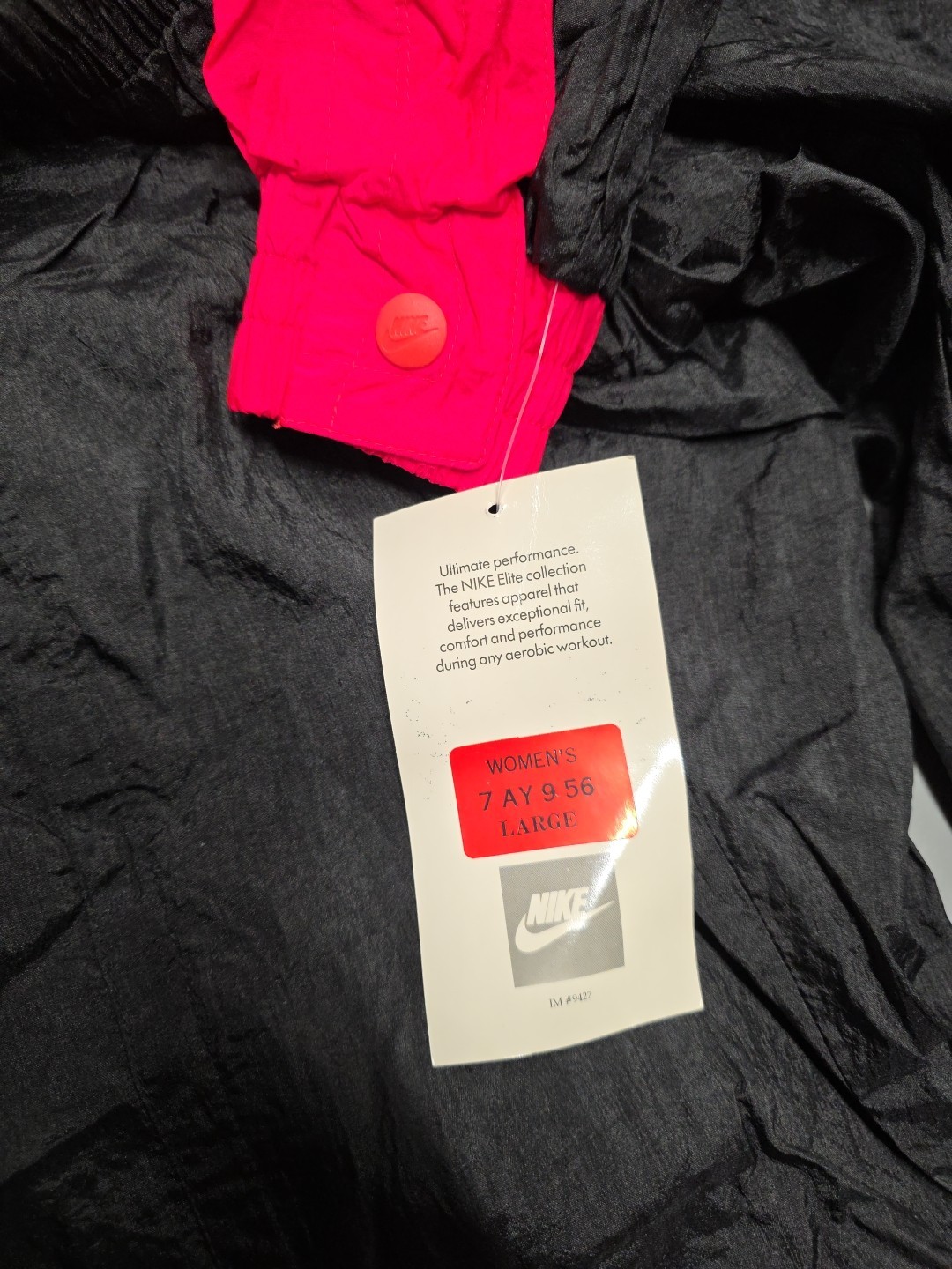 Vintage Nike 80s Neon Colorblock Jacket and Pants Track Suit Size Large New/tag
