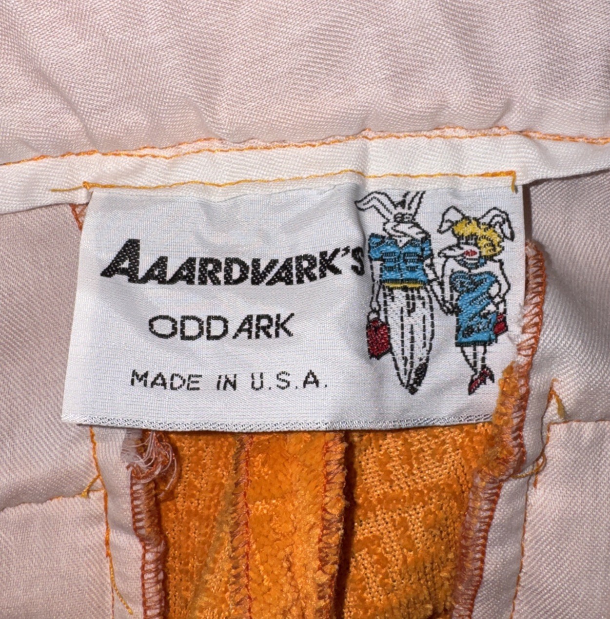 Vintage Aaardvark&rsquo;s Odd Ark Flared Bell Bottoms Corduroy Pants Made In USA Sz 28