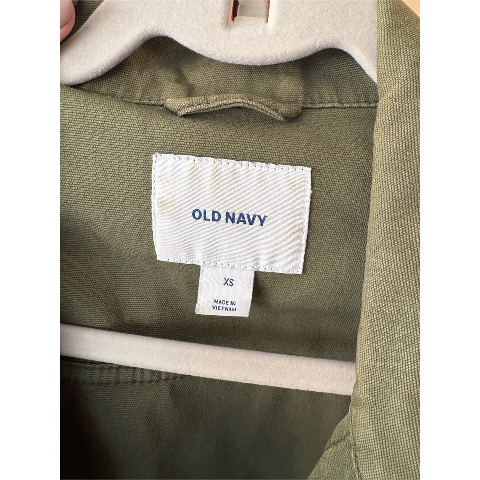 Old Navy – Olive Green Utility Jacket