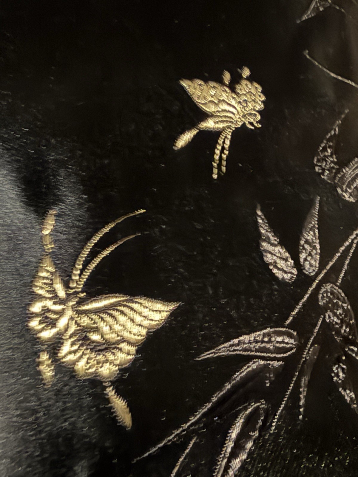 Dynasty Brand Chinese Silk/ Embroidered Robe Reversible , Hong Kong 1950-1960