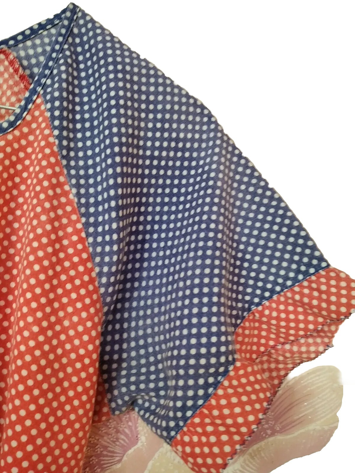 Vintage Soviet women&rsquo;s polka dot dress 1980s USSR