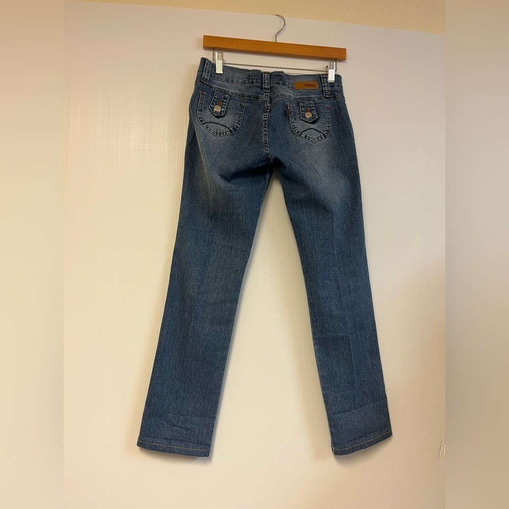 Vanilla Jeans Bootcut Low Rise Denim – Contrast Stitch Size 3