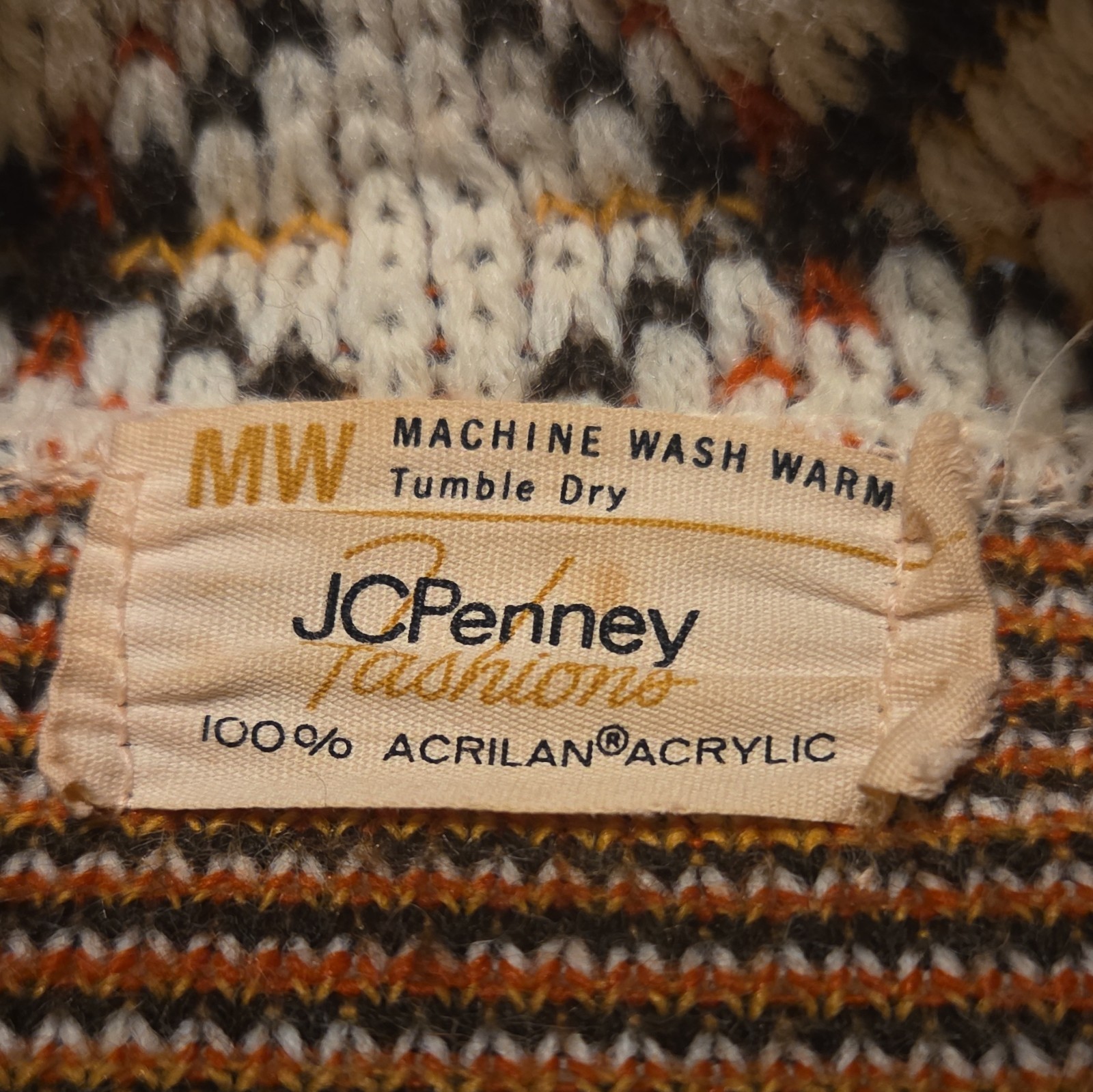 Vintage 1970s JCPenney Button up Cape