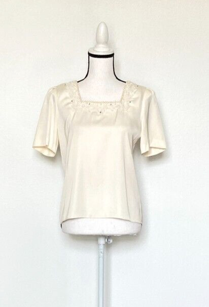 Nolan Miller Dynasty Collection, 1980s Beaded Evening Top