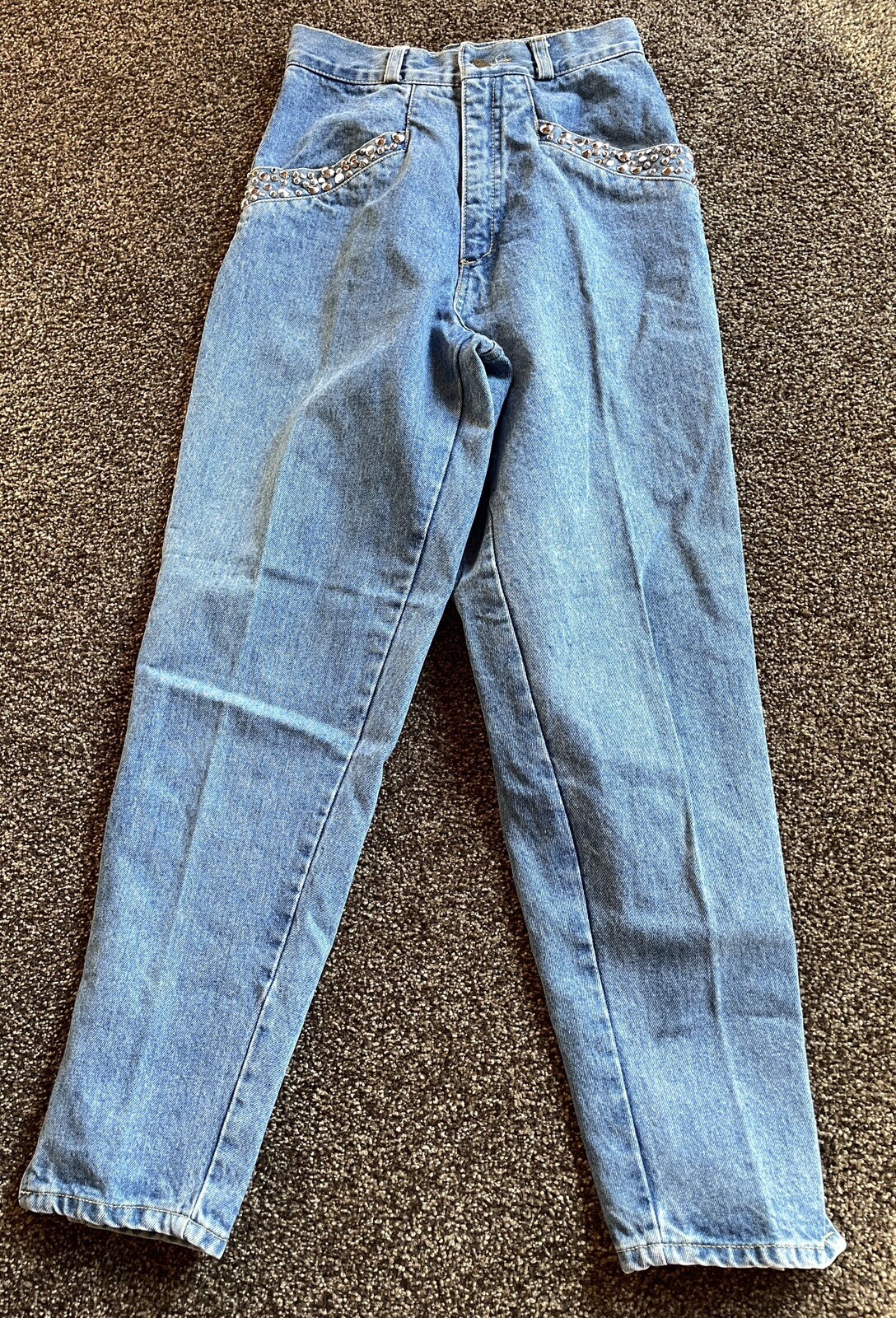 Women&rsquo;s Juniors Vintage Denim Blue Jeans Yes Clothing Co California Size 7