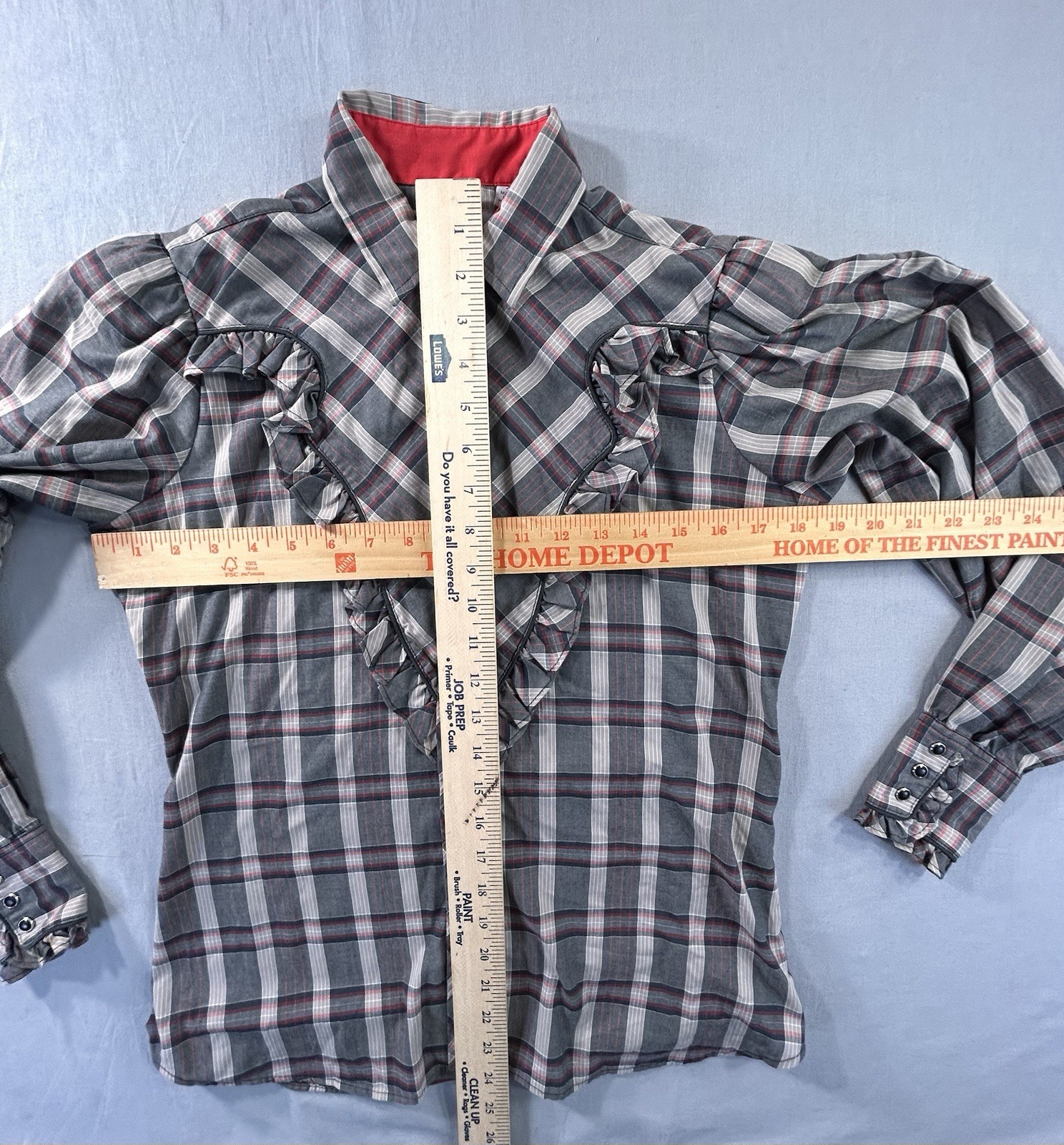 Vintage Kenny Rogers Snap Front Blouse Women’s 9/10 Fits Medium 80’s Western