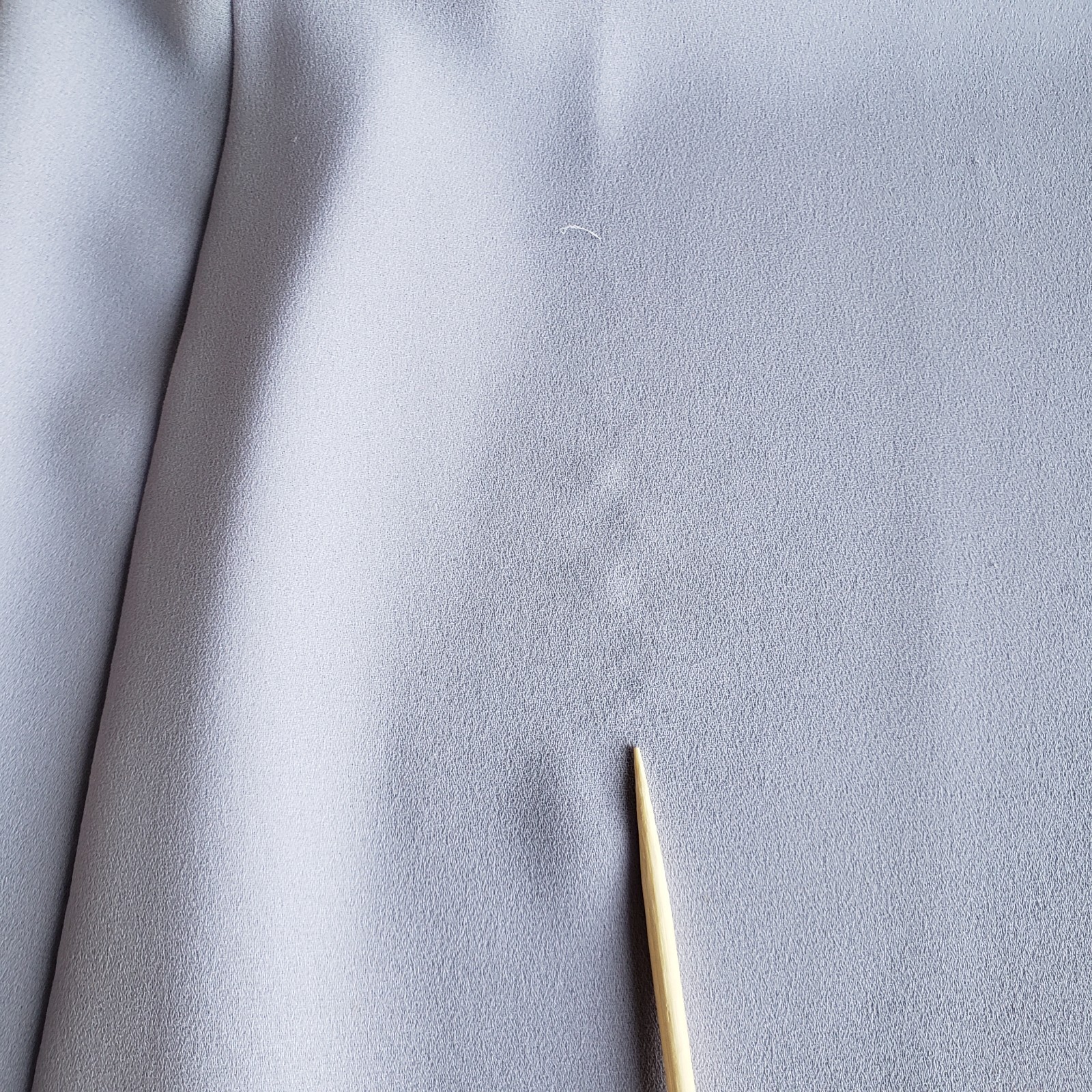 VTG 80s Dress S Chiffon Lilac Button Up Pleated Sheer Top Church Lady Secretary