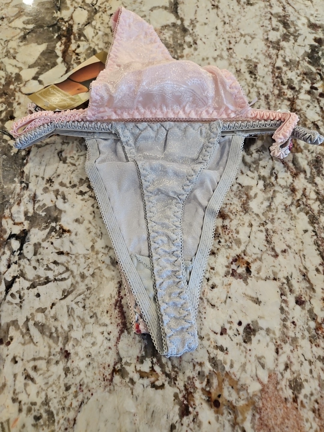 True Vintage Gilligan & O&rsquo;malley Satin Thong 3 Pack