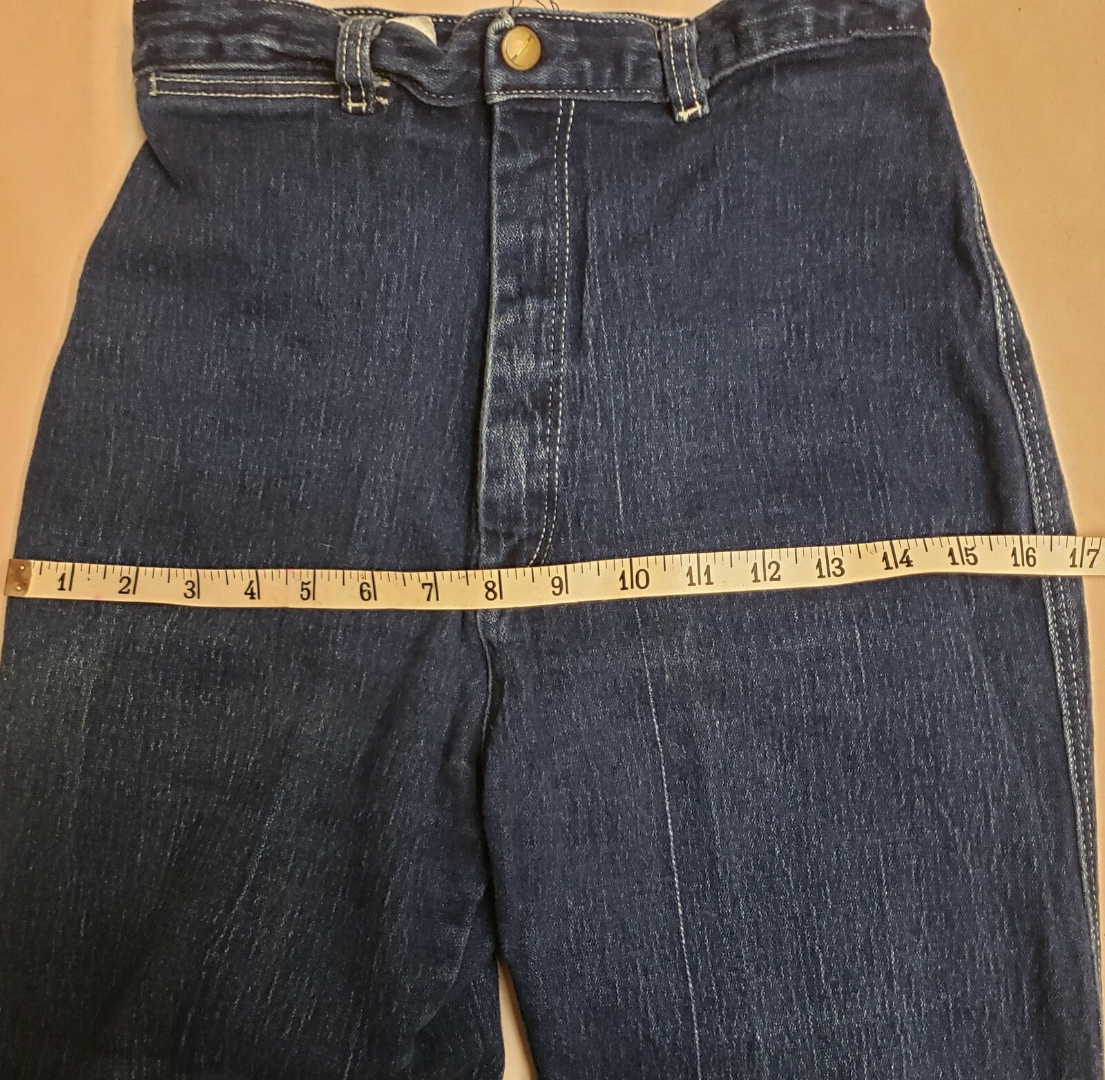 Vintage 80s Pizzazz 26 x 29 Jeans High Waist Embroidered Stretch Retro Straight