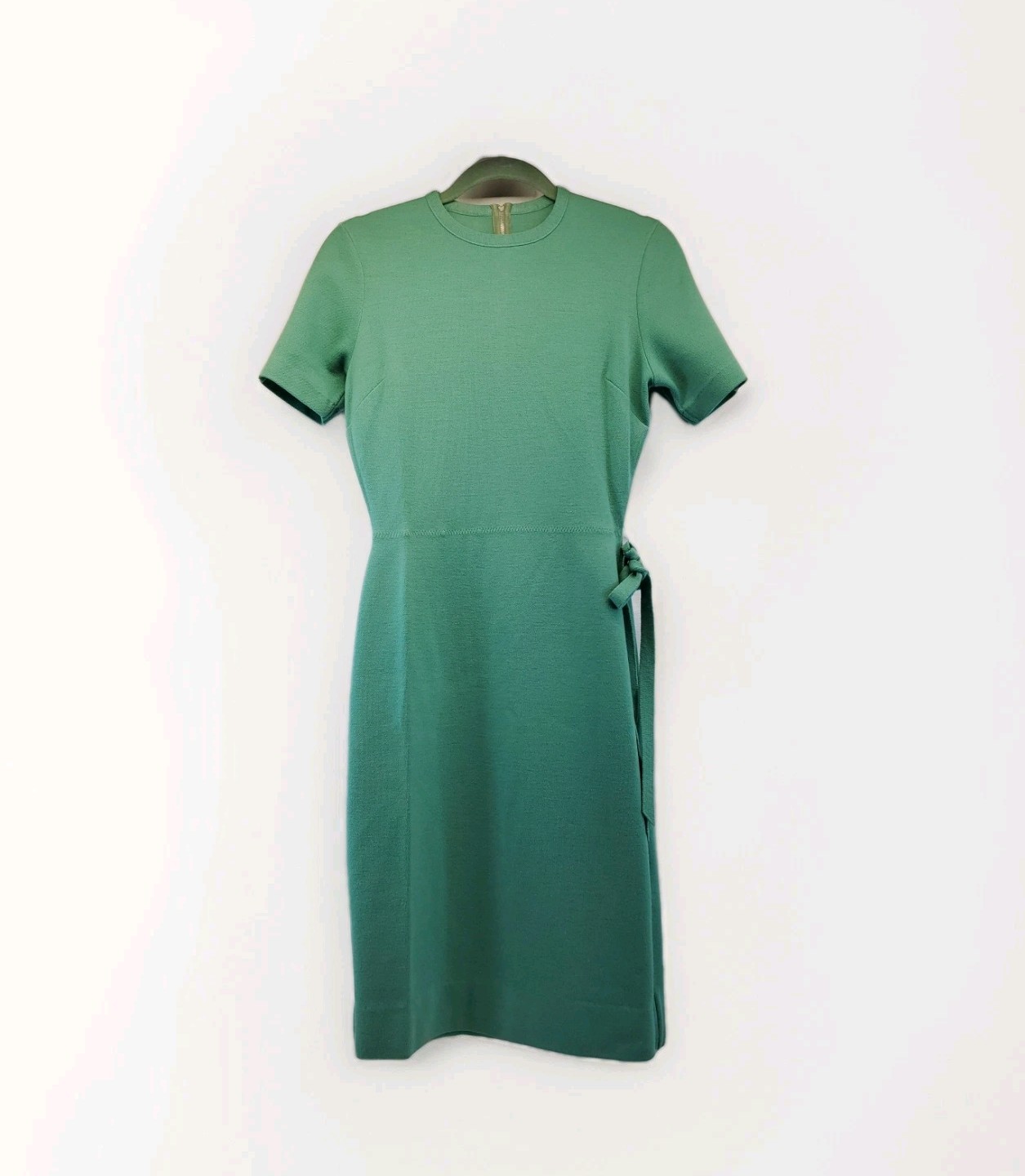 VTG 60s Venito di Roma Chevy Chase Double Knit 2 Pc A-line Dress Mod Retro S 6-8