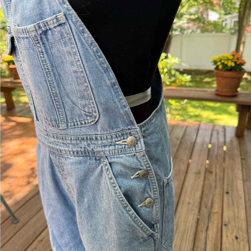 Vintage 1990s GAP Denim Overalls | Light Wash | Women&rsquo;s | Made in USA Style