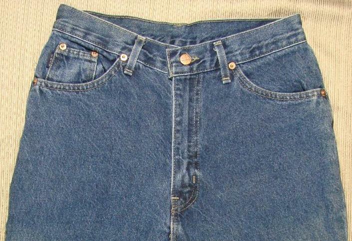 NWOT 80&rsquo;s VTG Chic Jeans High Waist peg leg 11 Tall 28 waist x 33 inseam Slim
