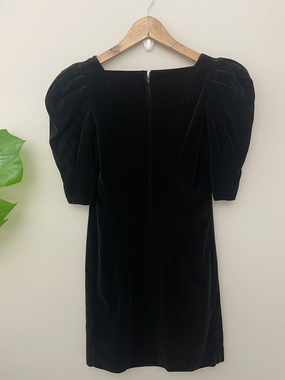 VTG Cachet by Bari Protas Burg VELVET COCKTAIL EVENING DRESS SIZE 3-4