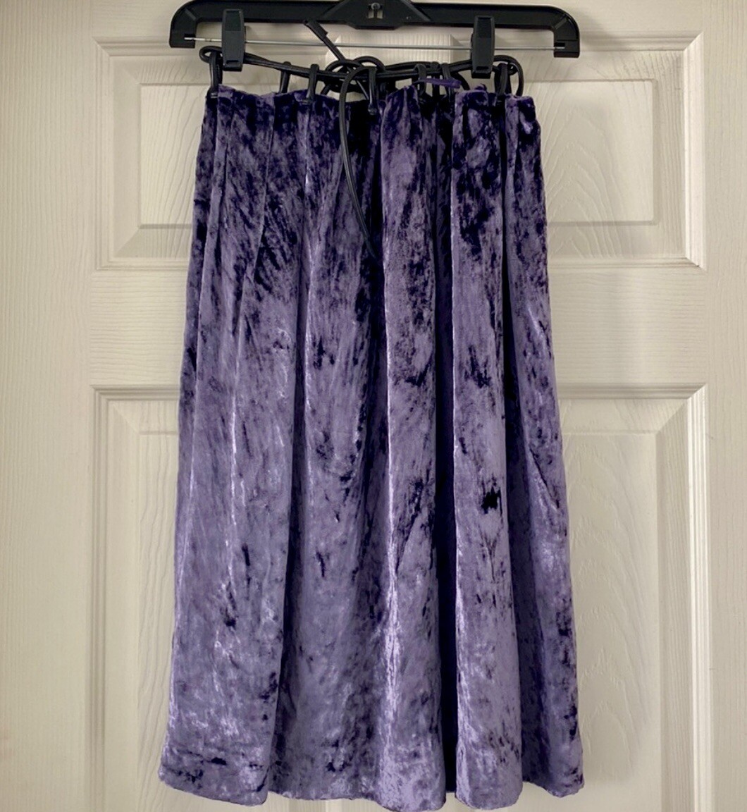 Iconic Tom Ford Vintage Gucci Crushed Velvet Skirt