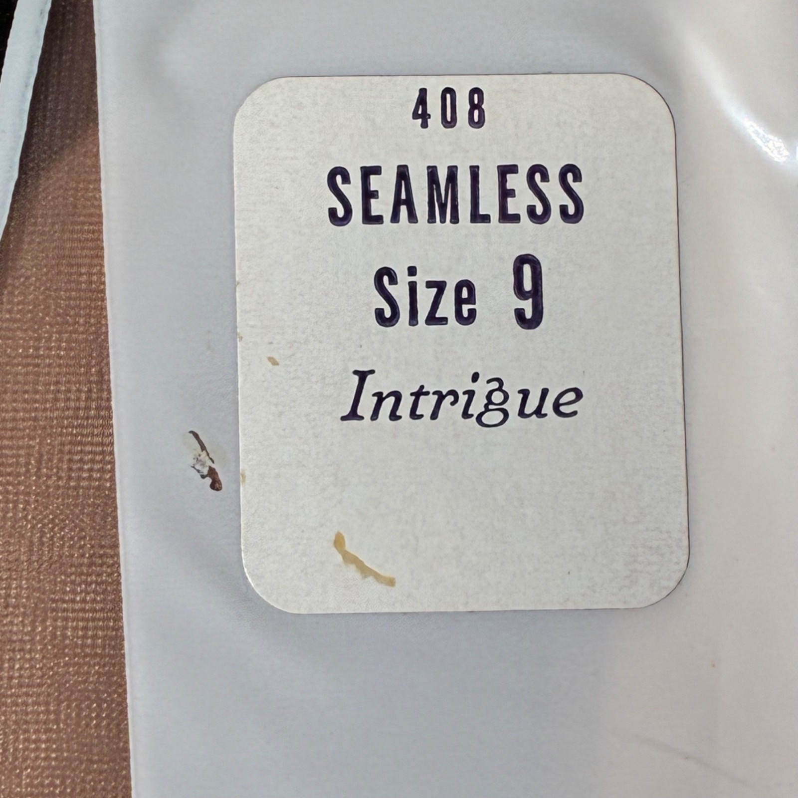 Gibson Seamless Sheer All Nylon Stockings Size 9 Intrigue Lot Of 3 1st Quality b